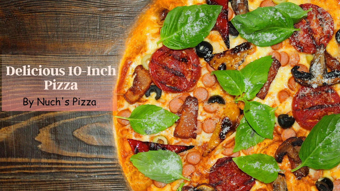 A Delicious 10-Inch Pizza