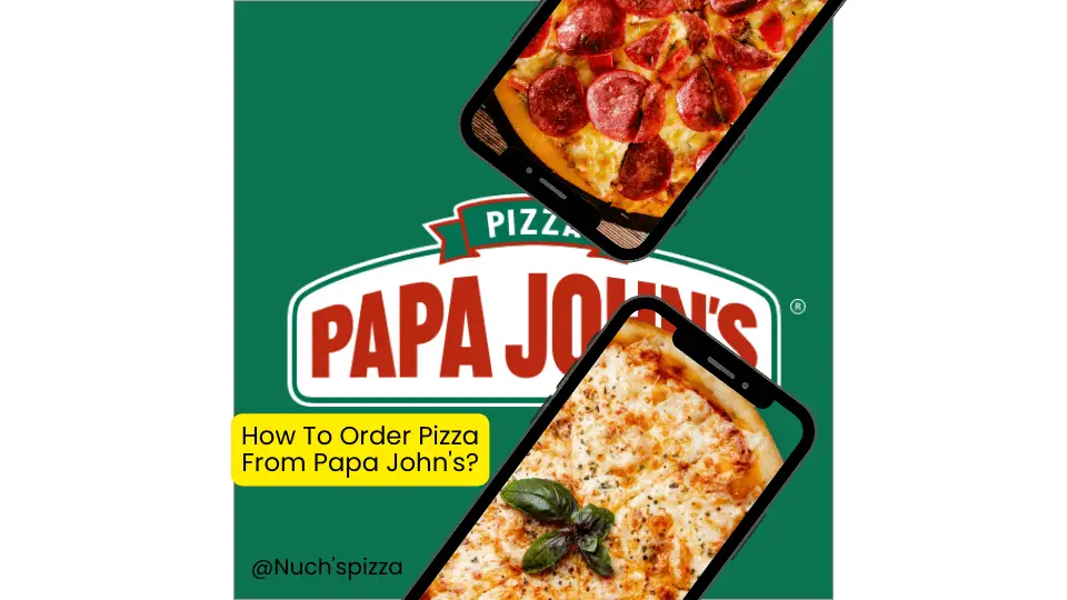 Ordering Papa John's Pepperoni pizza online