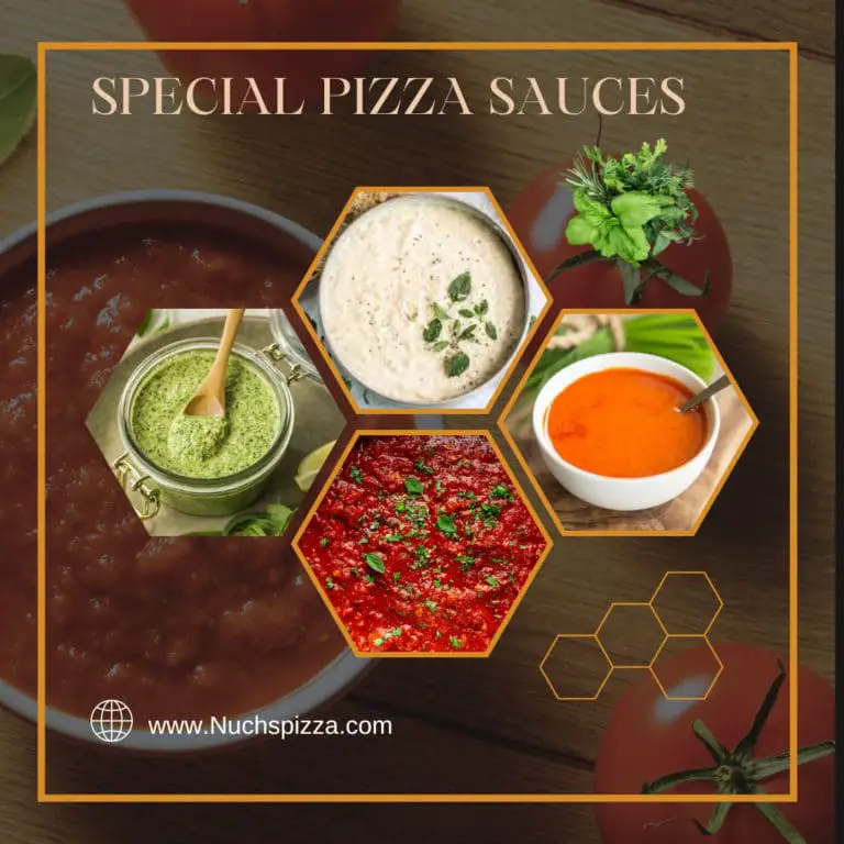 Different types of pizza sauces