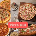 Variety choices of Pizza Hut toppings