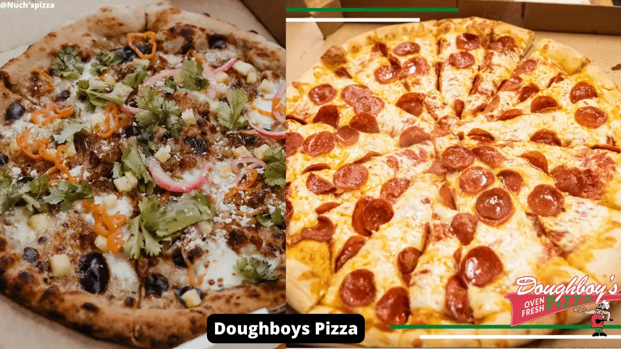 Delicious Doughboys pizza