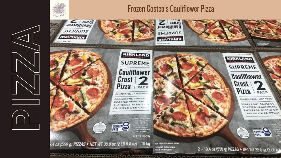 Frozen Costco’s Cauliflower Pizza