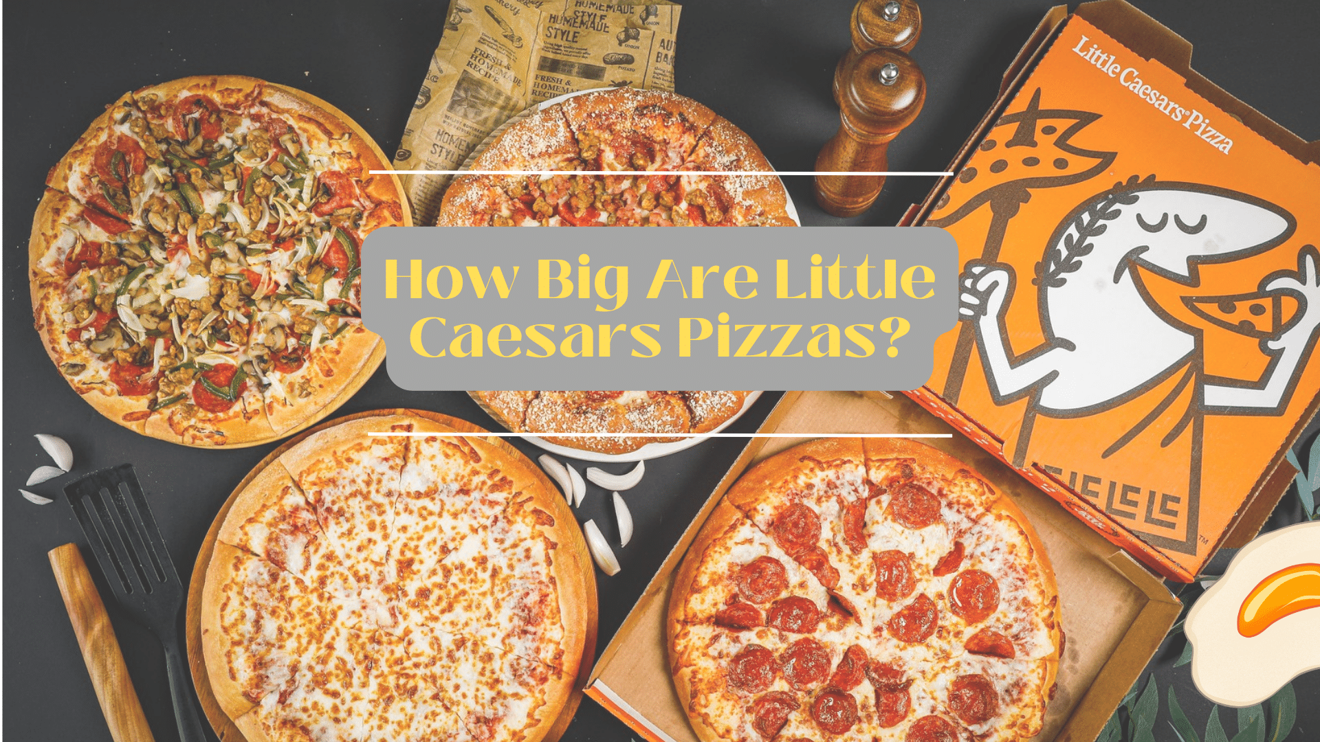 How Big Are Little Caesars Pizzas