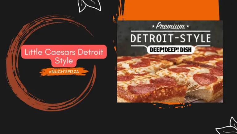 Little Caesars Detroit style deep dish