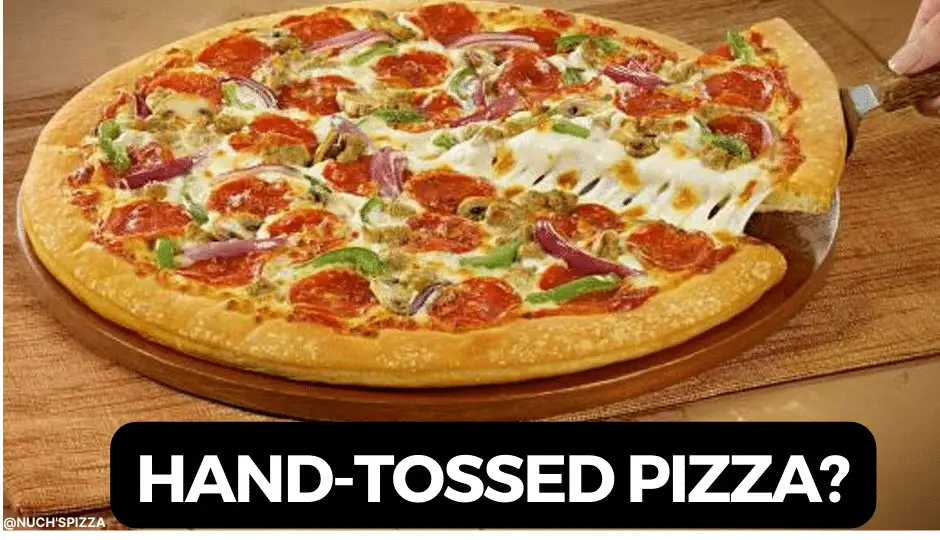 Delicious hand-tossed pizza