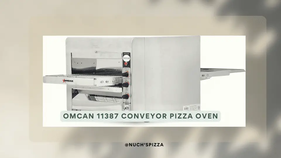 Conveyor commercial pizza oven