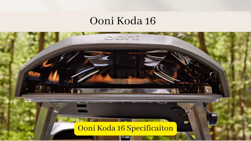 Ooni Koda 16 oven