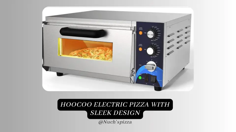 Sleek indoor oven by HOOCOO