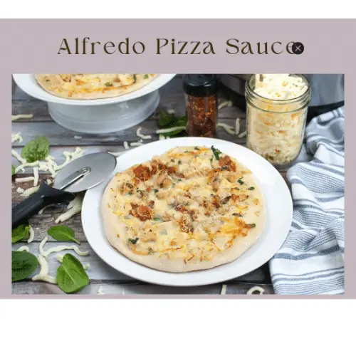 Alfredo pizza sauce