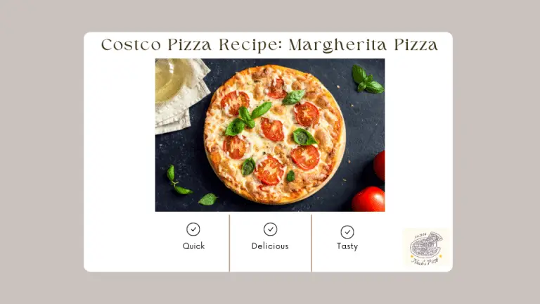 Costco pizza recipes margherita