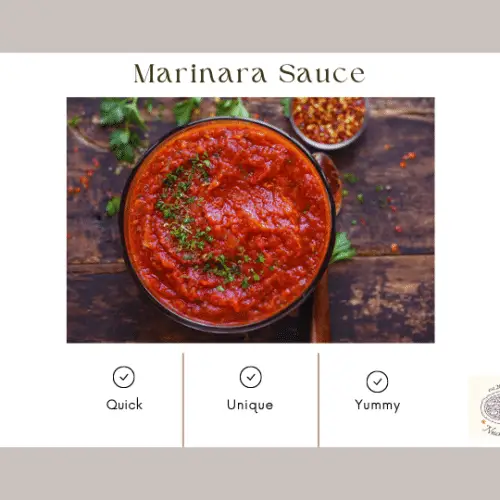 Marinara sauce recipe