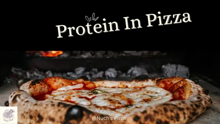 Protein in pizza